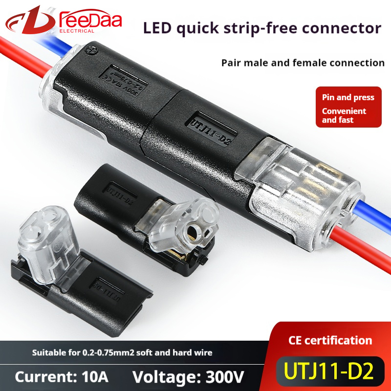 LED -irrotettu johdotusliittymä