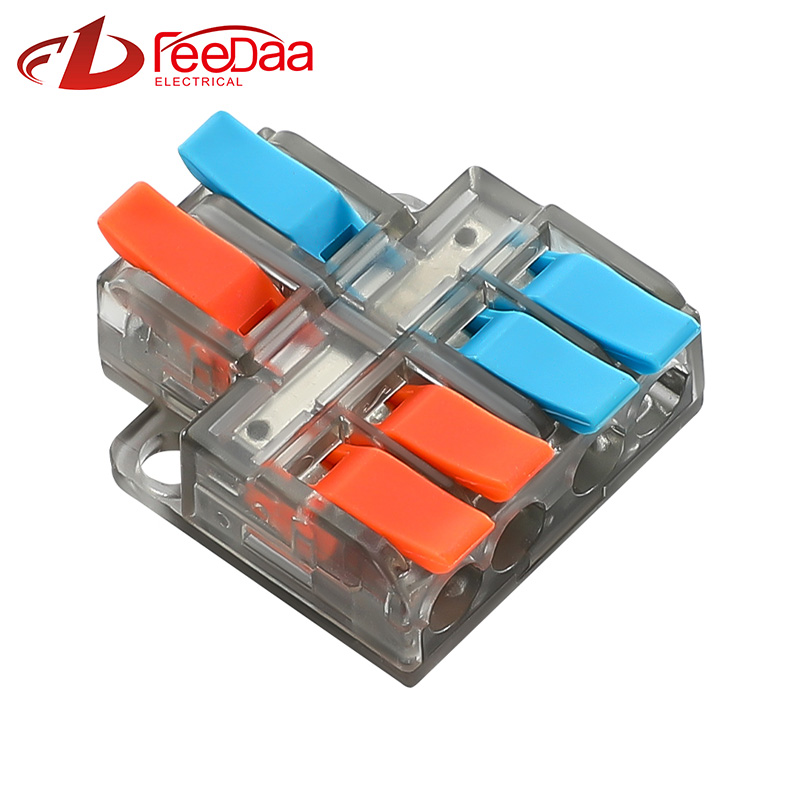 Fast Wire kaapeliliittimet 2 in 4 ulos PCT-5224