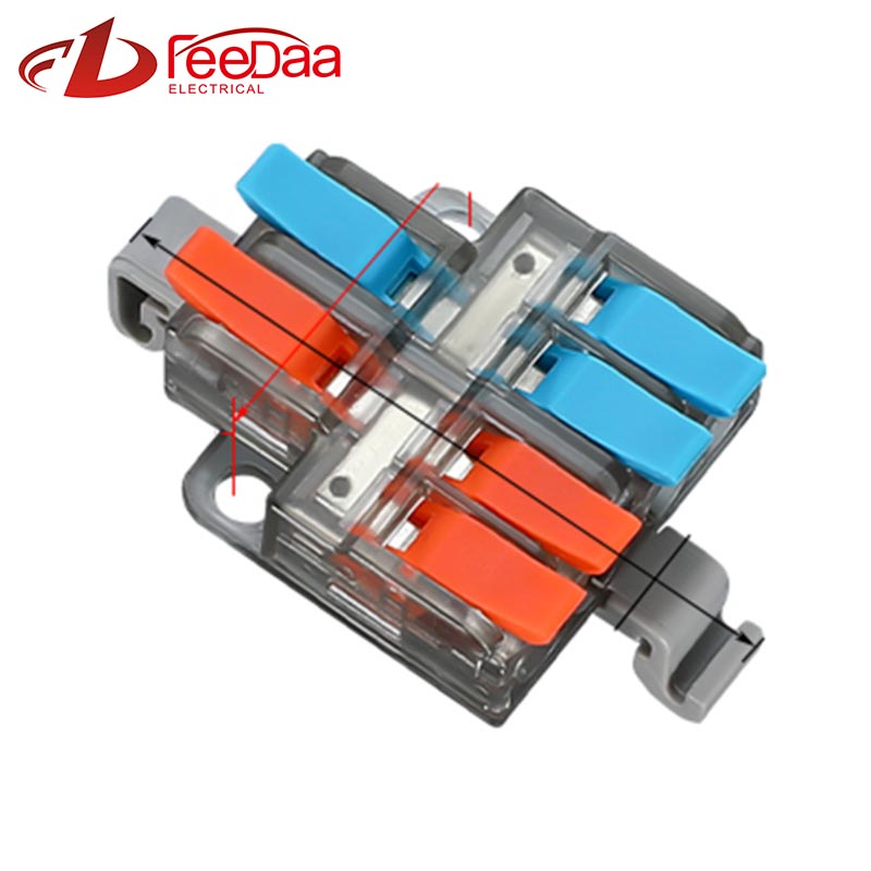 Fast Wire kaapeliliittimet 2 in 4 ulos PCT-5224D